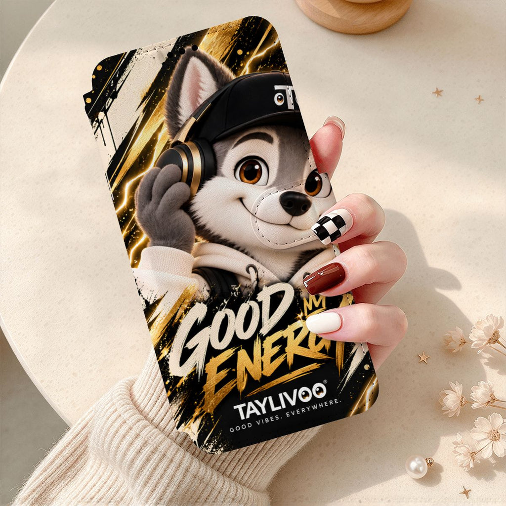 TAYLIVOO Good Energy 지갑형 케이스 iPhone 18 Pro Max