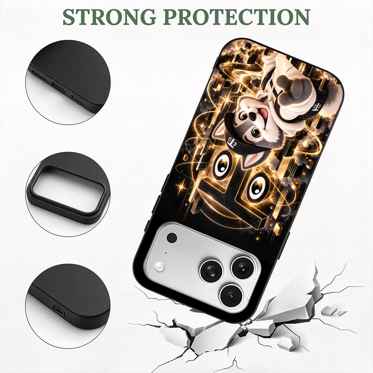TAYLIVOO Create Your World TPU Case for iPhone 18 Pro Max