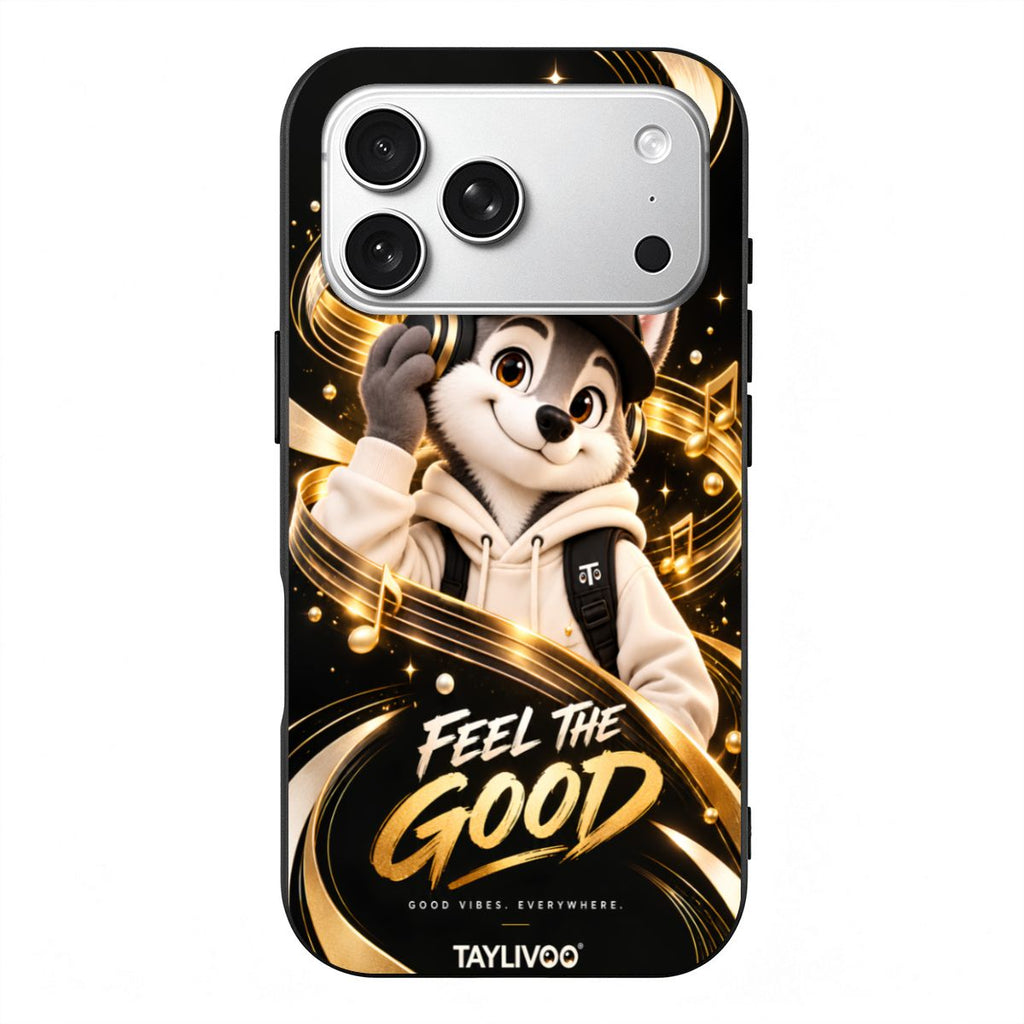 TAYLIVOO Feel the Good TPU-hoes voor iPhone 18 Pro