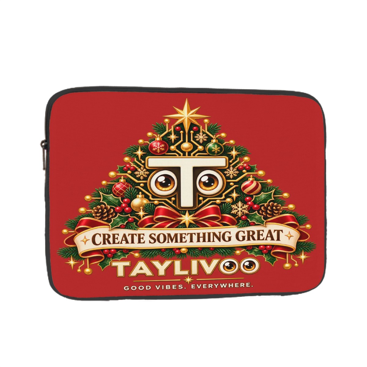 TAYLIVOO Create Something Great Padded Laptop Sleeve