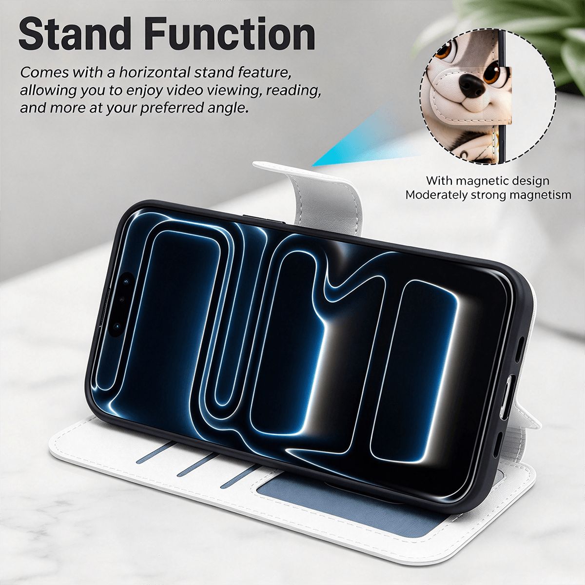 TAYLIVOO Good Energy Wallet Case for iPhone 18 Pro Max