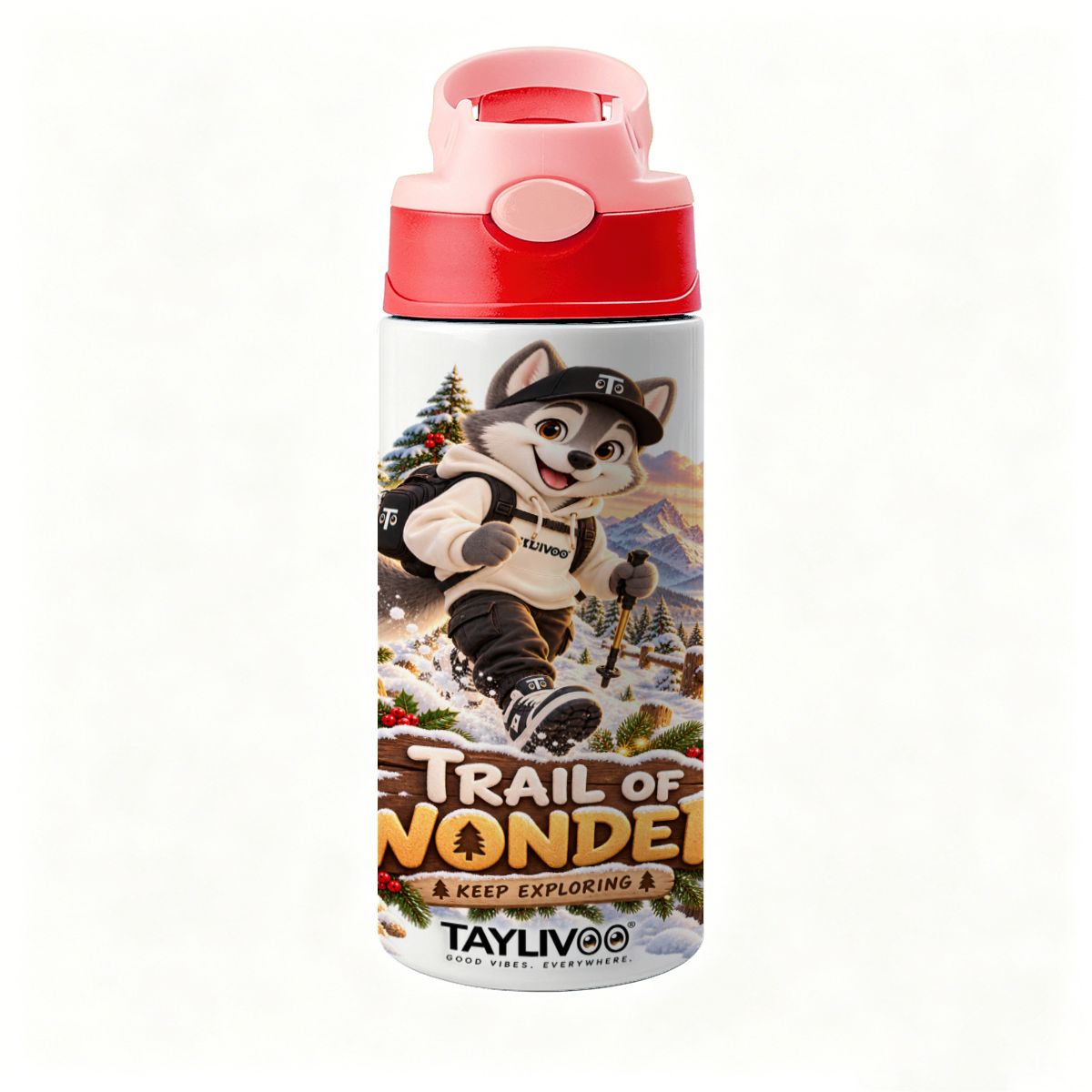 TAYLIVOO Trail of Wonder Kids’ Water Bottle
