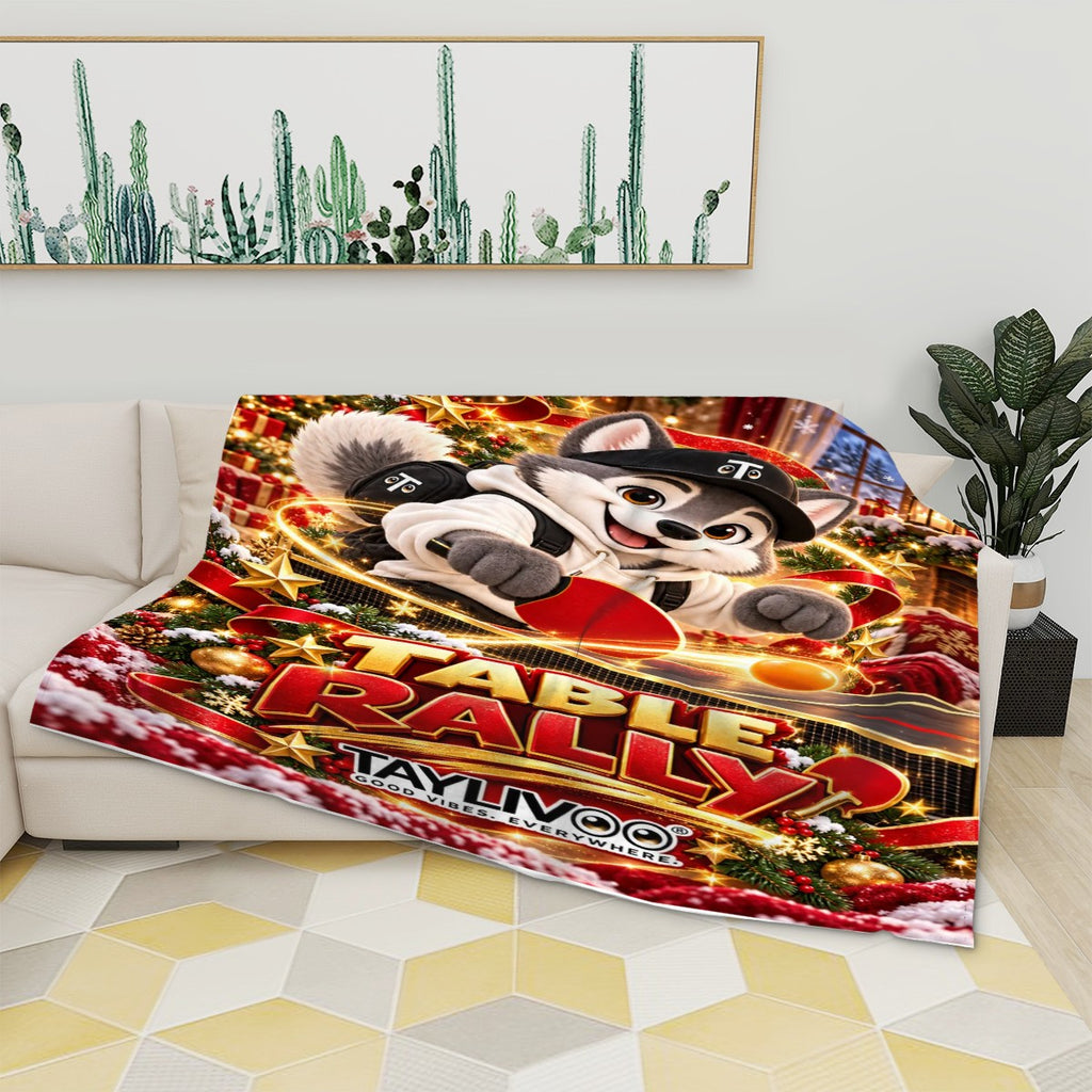 TAYLIVOO Table Rally بطانية فلانيل – 280 GSM