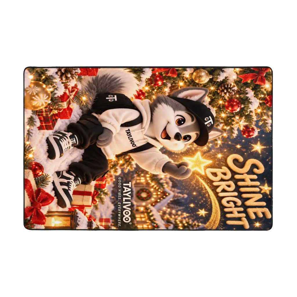 TAYLIVOO Shine Bright Non-Slip Area Rug
