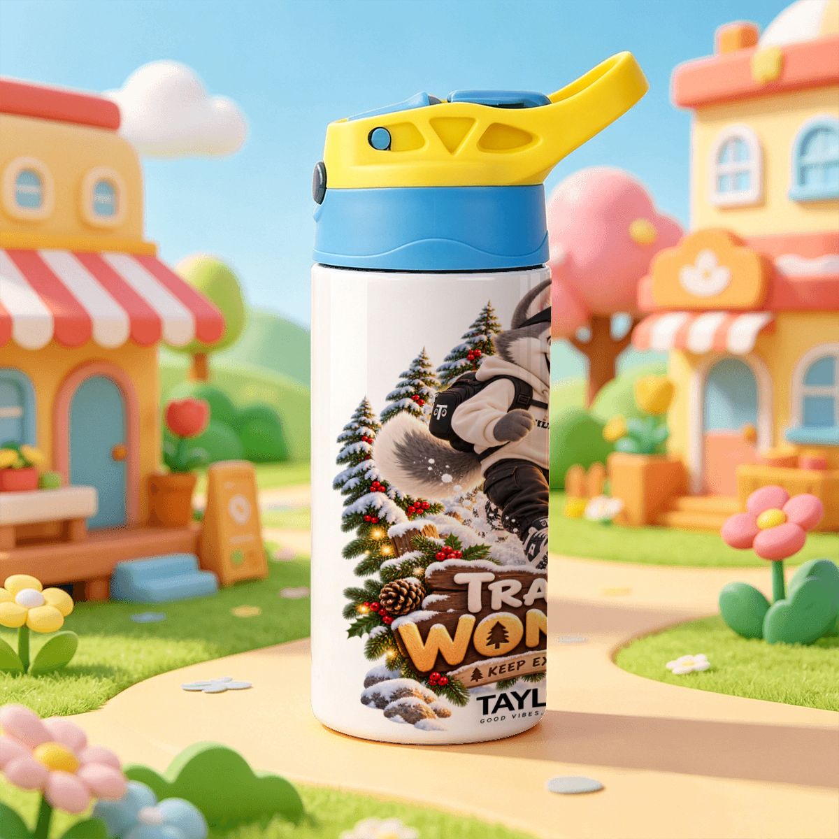 TAYLIVOO Trail of Wonder Borraccia per bambini