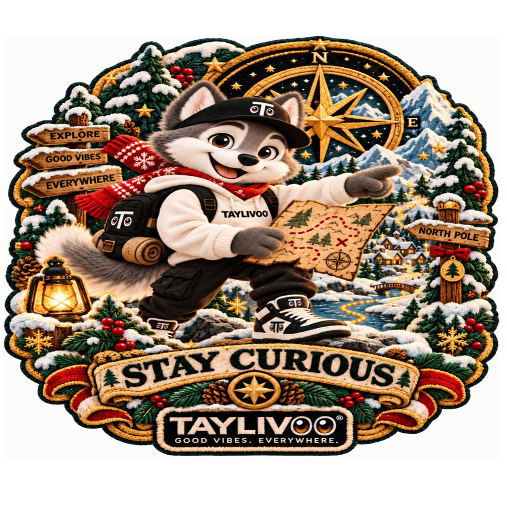 TAYLIVOO Stay Curious Özel Kesim Halı