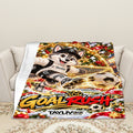 TAYLIVOO Goal Rush — plaid en flanelle – 280 GSM