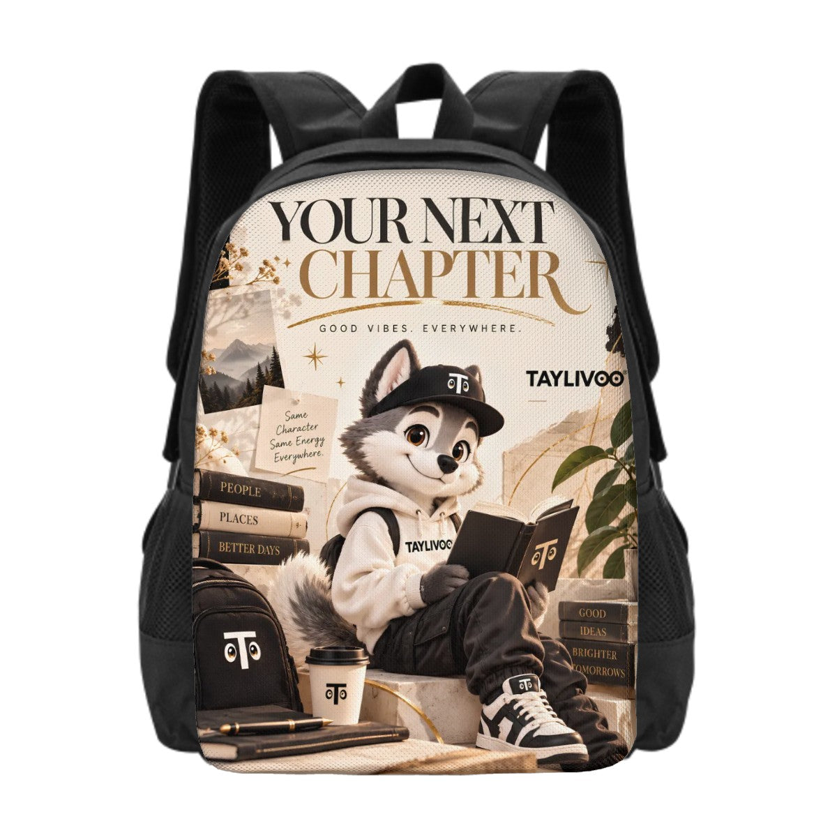 TAYLIVOO Your Next Chapter Oxford Backpack