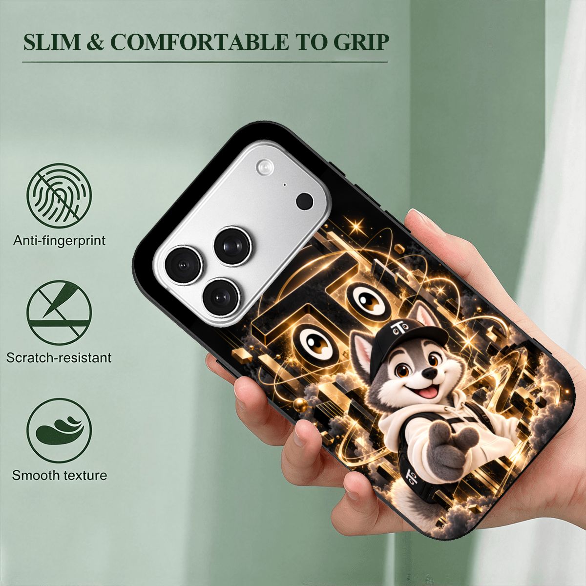 TAYLIVOO Create Your World TPU Case for iPhone 18 Pro