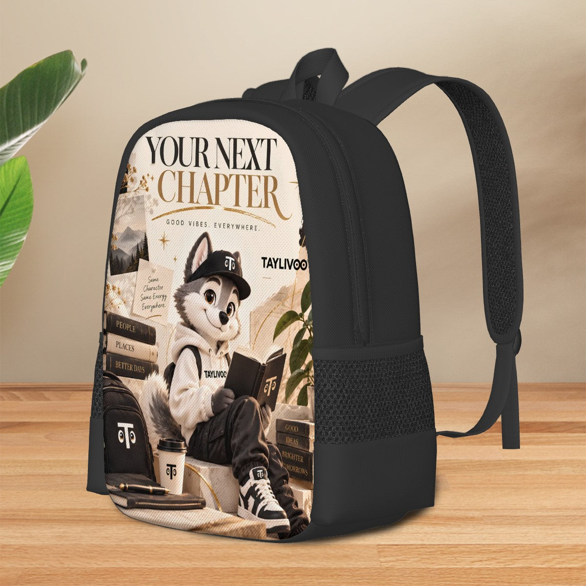 TAYLIVOO Your Next Chapter Oxford Backpack