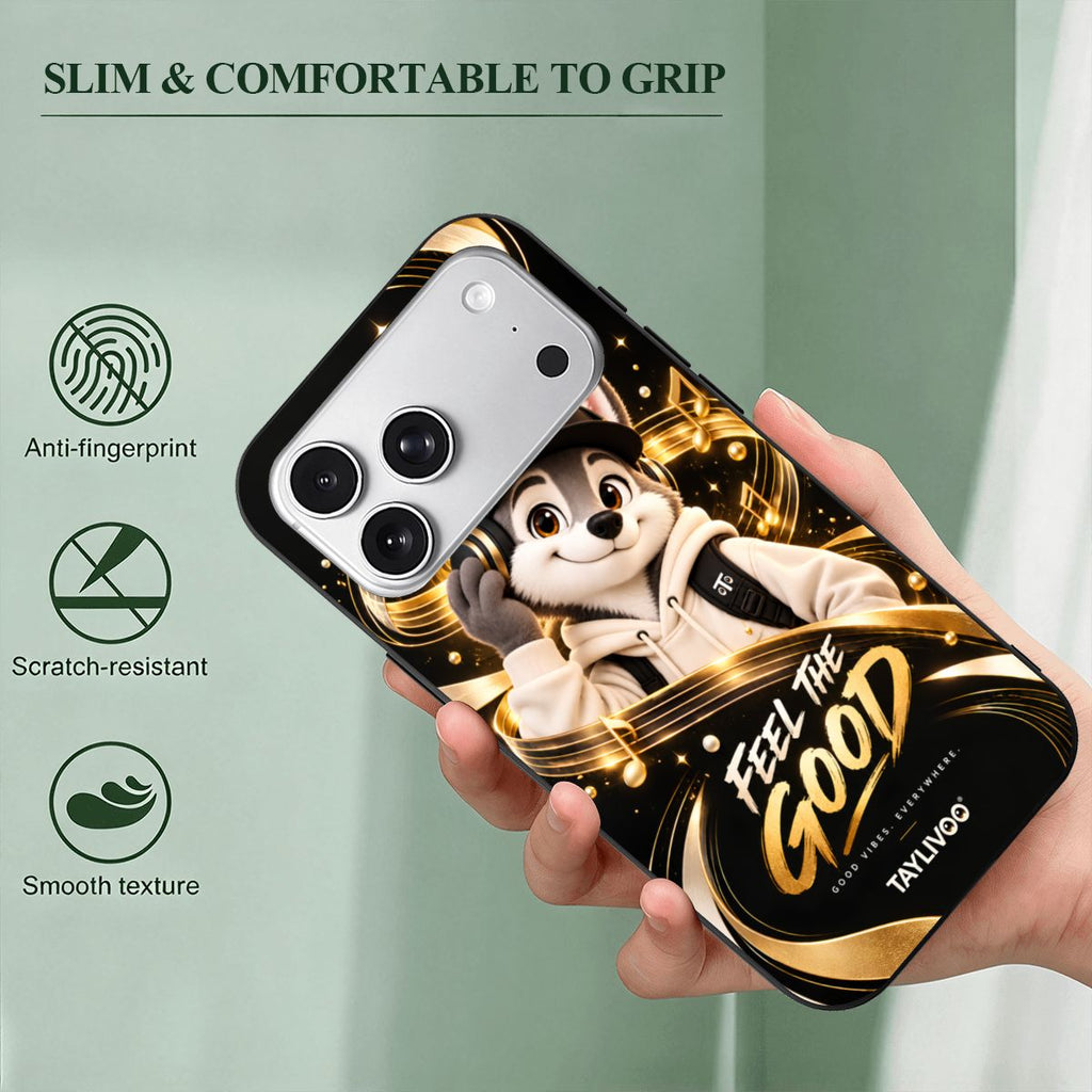 TAYLIVOO Feel the Good TPU 케이스 iPhone 18 Pro Max