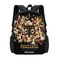 TAYLIVOO Build Your Tomorrow Oxford Backpack