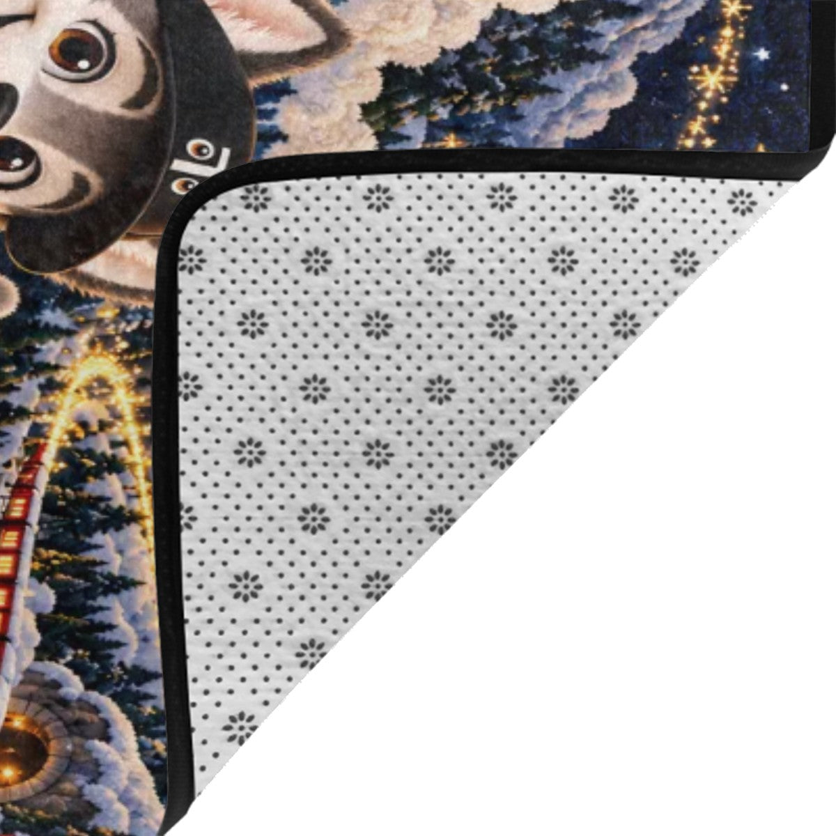 TAYLIVOO Jingle DJ Non-Slip Area Rug