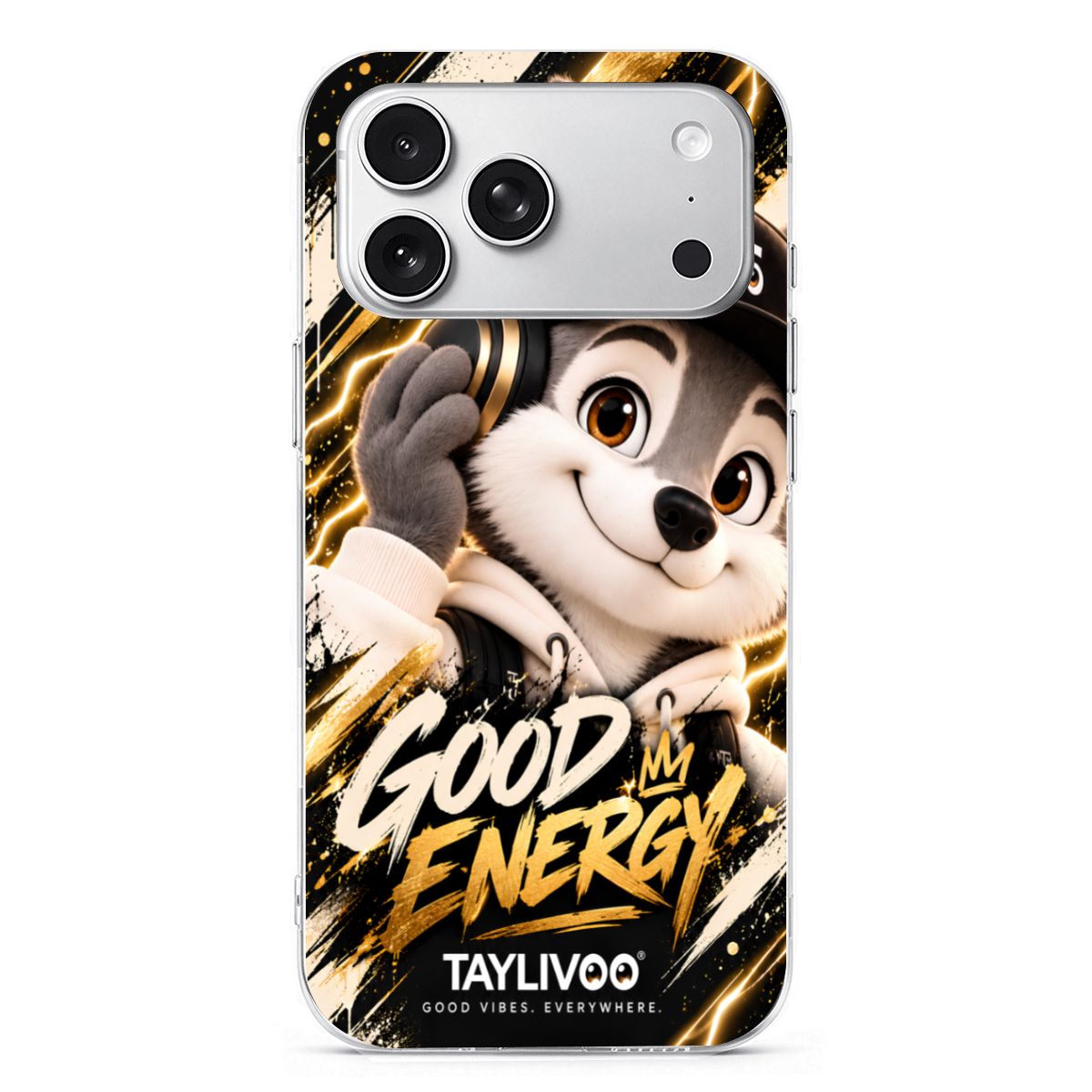 TAYLIVOO Good Energy TPU Case for iPhone 18 Pro Max