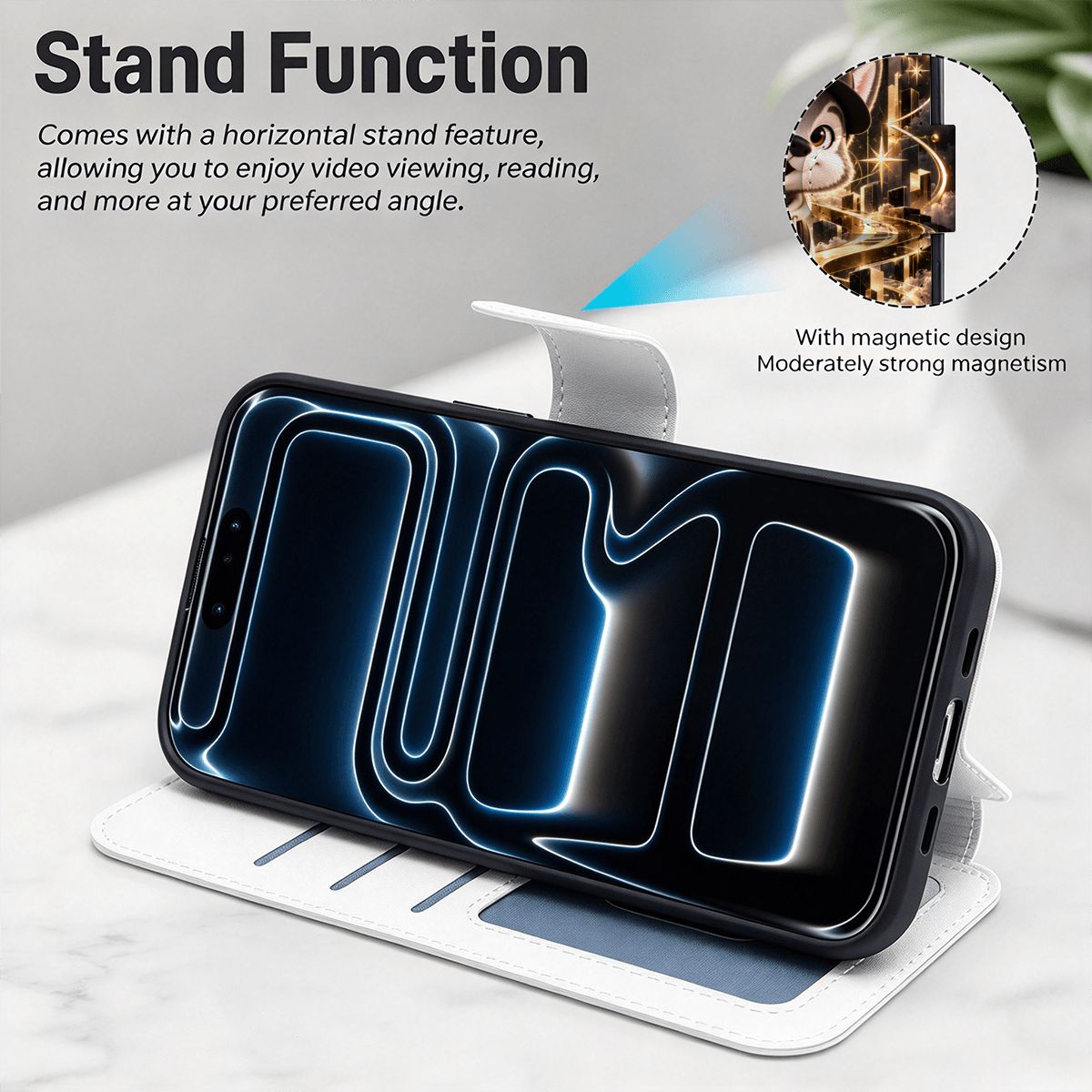 TAYLIVOO Create Your World Wallet Case for iPhone 18 Pro Max