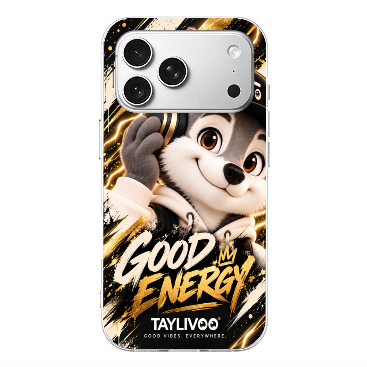 TAYLIVOO Good Energy TPU Case for iPhone 18 Pro