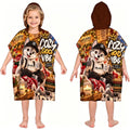 TAYLIVOO Cozy Good Vibes Kids’ Hooded Towel