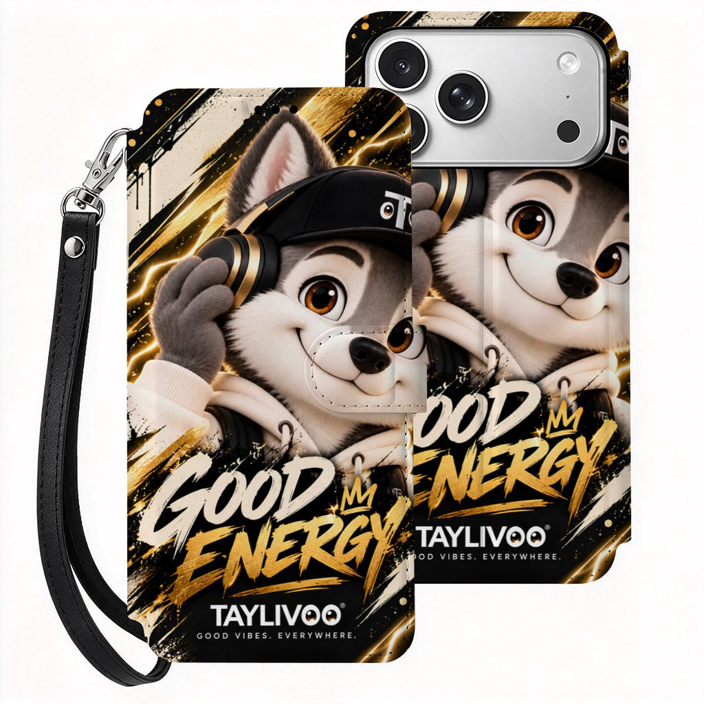 TAYLIVOO Good Energy 지갑형 케이스 iPhone 18 Pro Max
