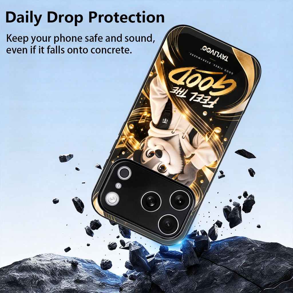 TAYLIVOO Feel the Good غطاء زجاجي iPhone 18 Pro