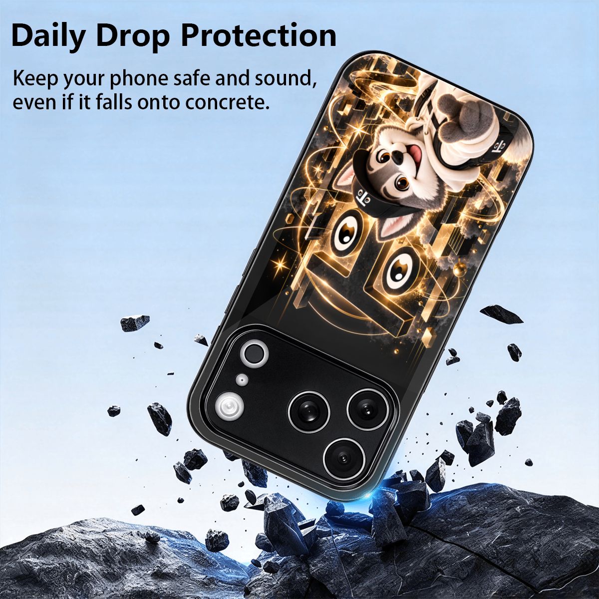 TAYLIVOO Create Your World Glass Case for iPhone 18 Pro