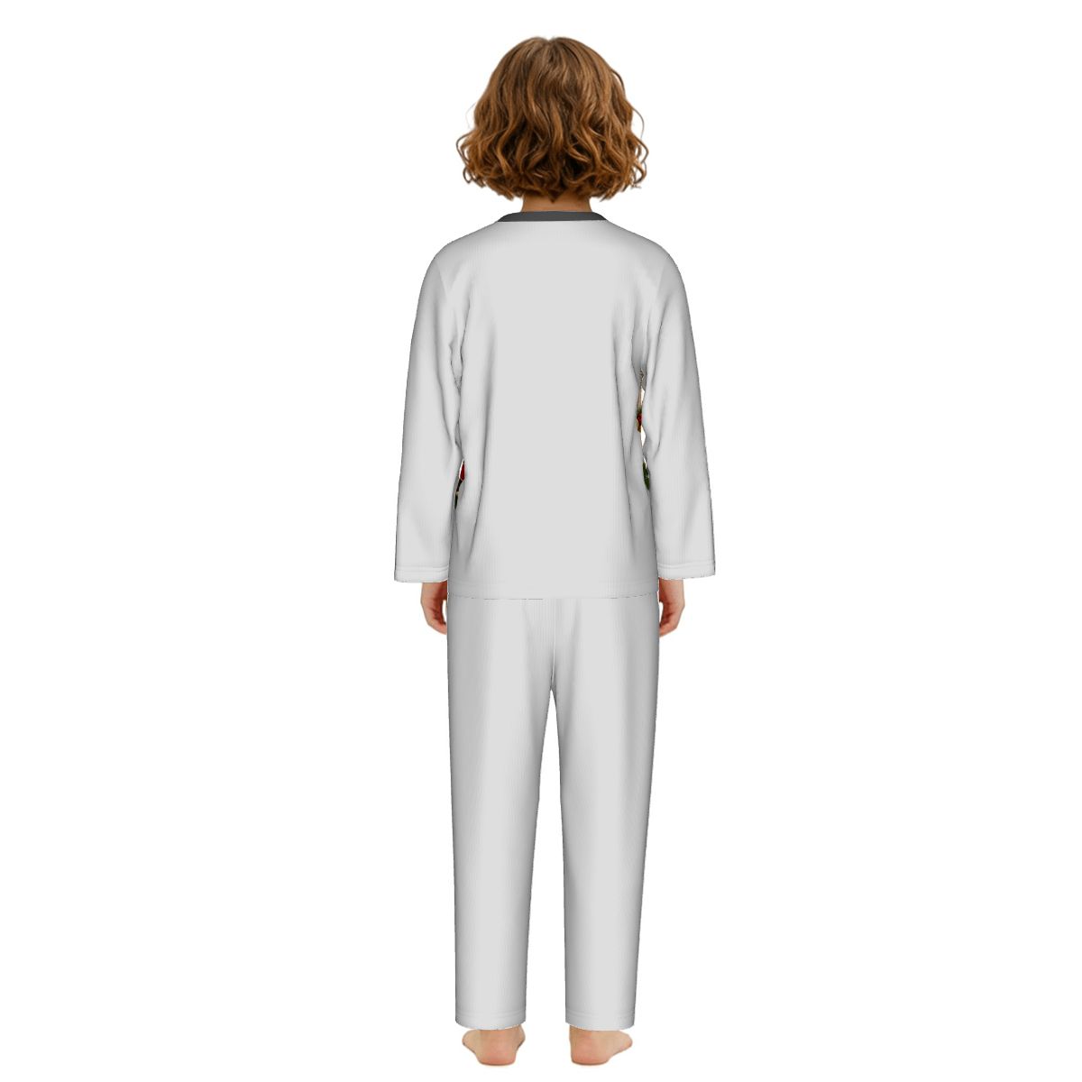 TAYLIVOO Little Christmas Dreamer Kids’ Pajama Set – Grey