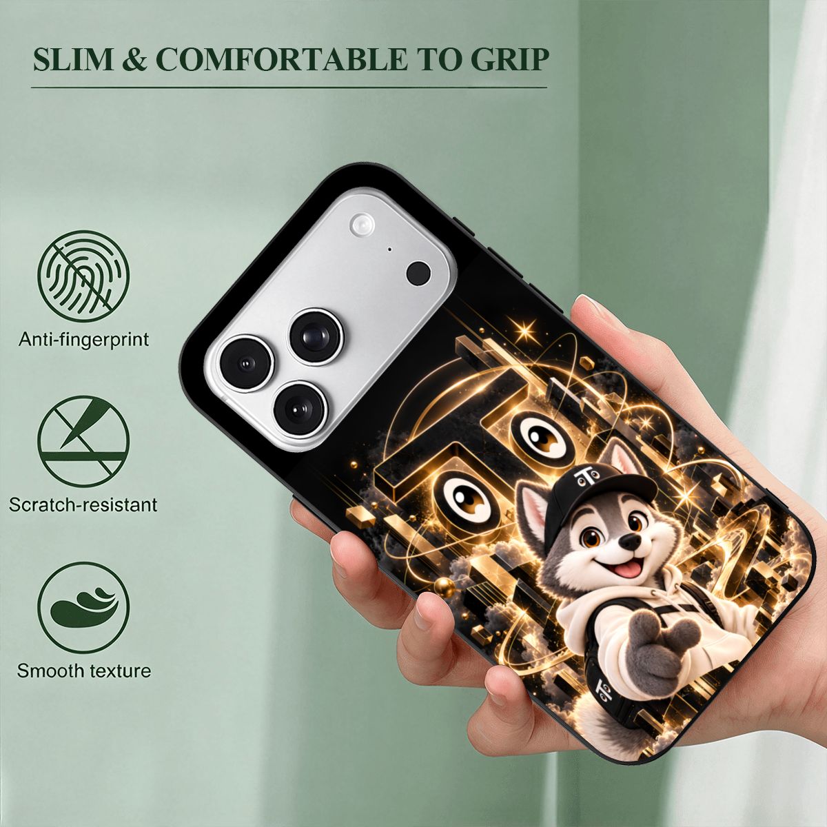 TAYLIVOO Create Your World TPU Case for iPhone 18 Pro Max