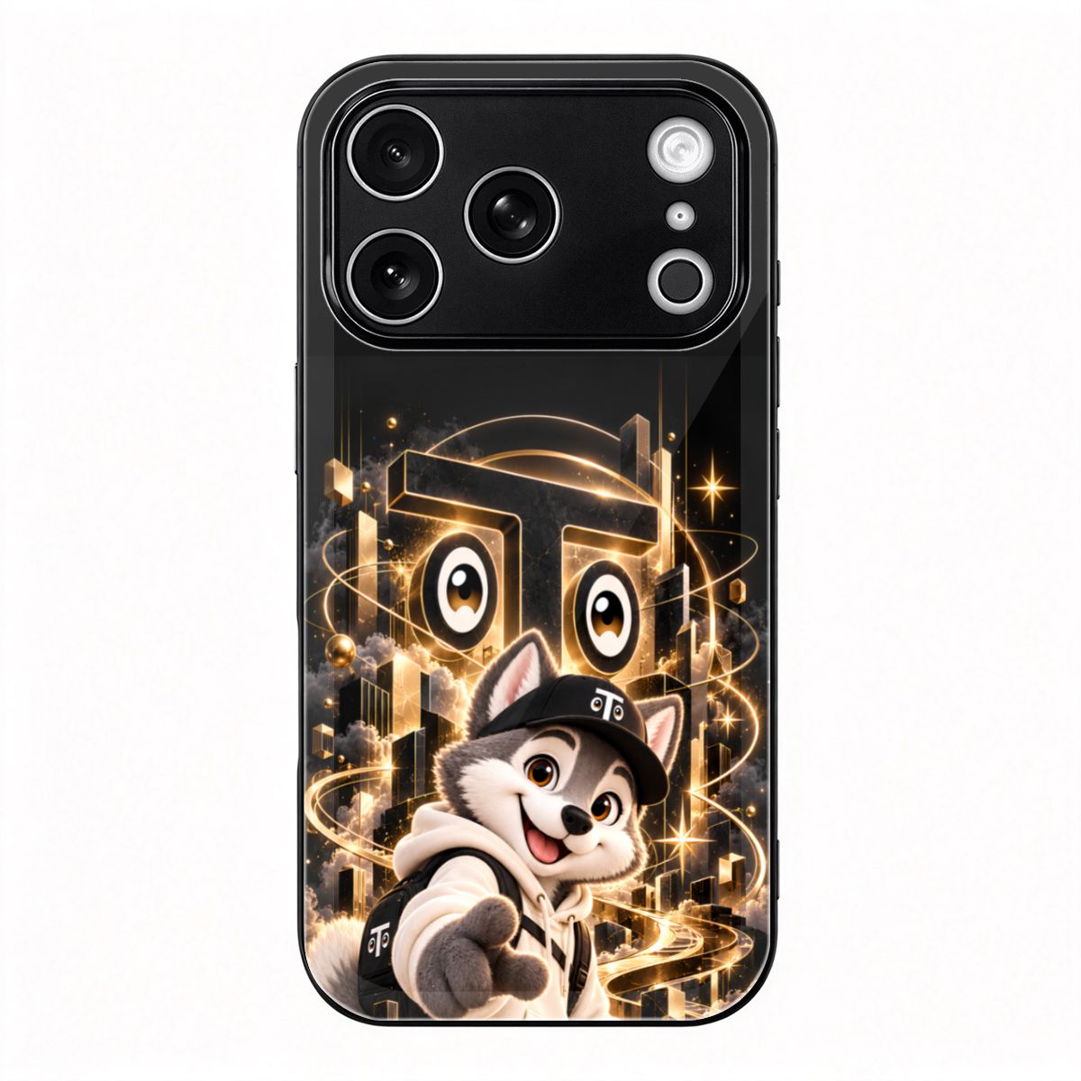 TAYLIVOO Create Your World Glass Case for iPhone 18 Pro